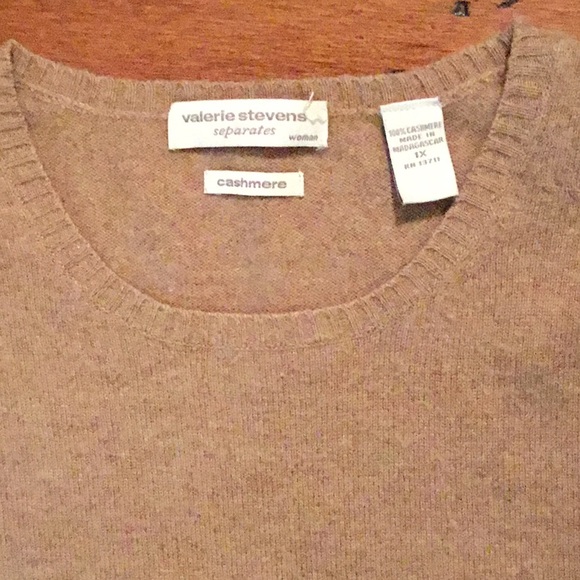 Valerie Stevens Cashmere sweater - Picture 1 of 6